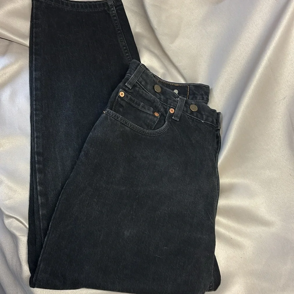 Levis 560 Relaxed Fit Suspender Zip Front Jeans sz 36x30 w/Suspenders - Picture 11 of 17